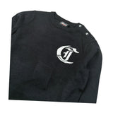Just Cavalli Maglia tinta unita con Stampa Nero per Neonato JIA26002MA NERO JUST CAVALLI 