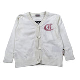 Just Cavalli Cardigan tinta unita con Logo Panna per Neonata JIA26016CD PANNA JUST CAVALLI 