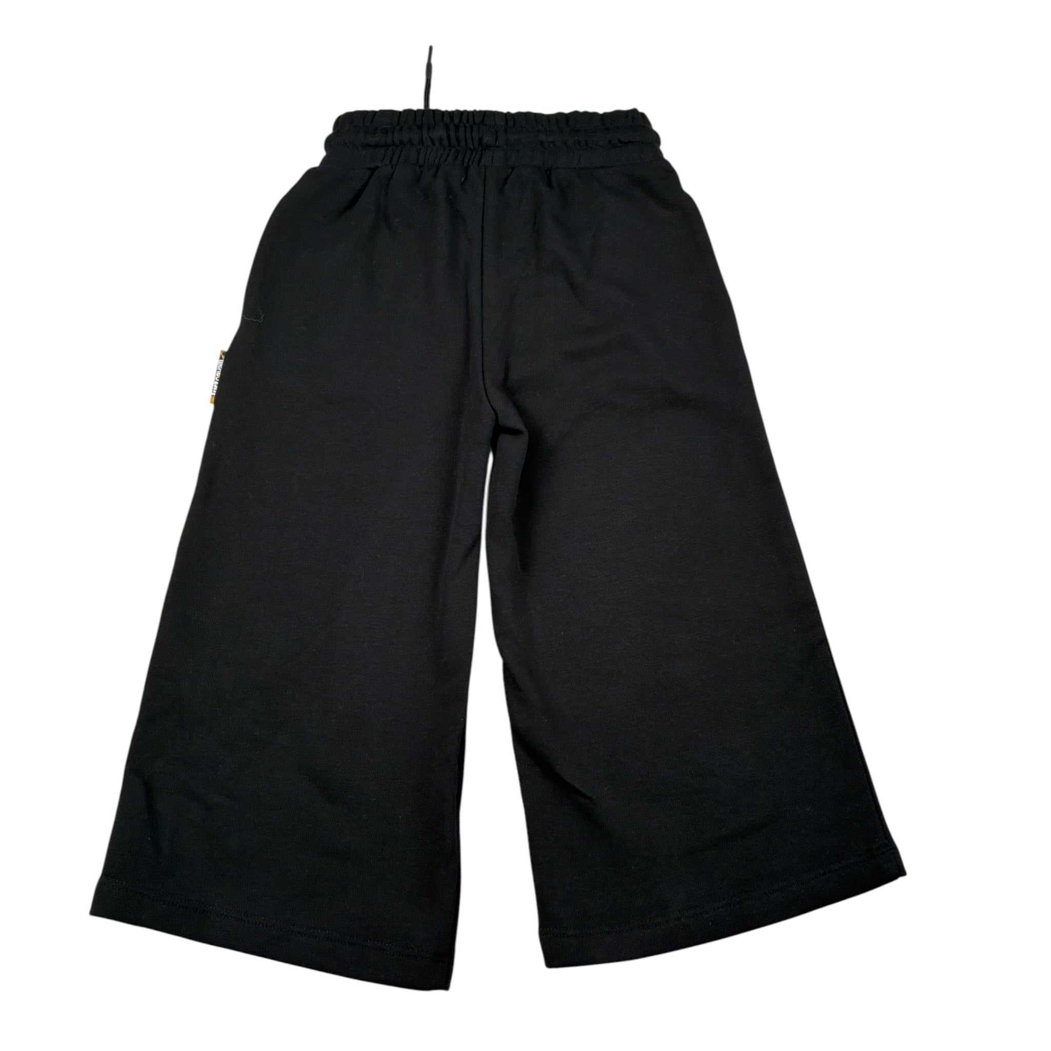Just Cavalli Pantalone tinta unita Modello Palazzo Nero per Neonata JIA26017PA NERO JUST CAVALLI 