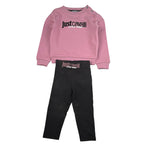Just Cavalli Completo 2Pz Felpa-Leggins Bicolore Rosa per Neonata JIA26021CF ROSA JUST CAVALLI 