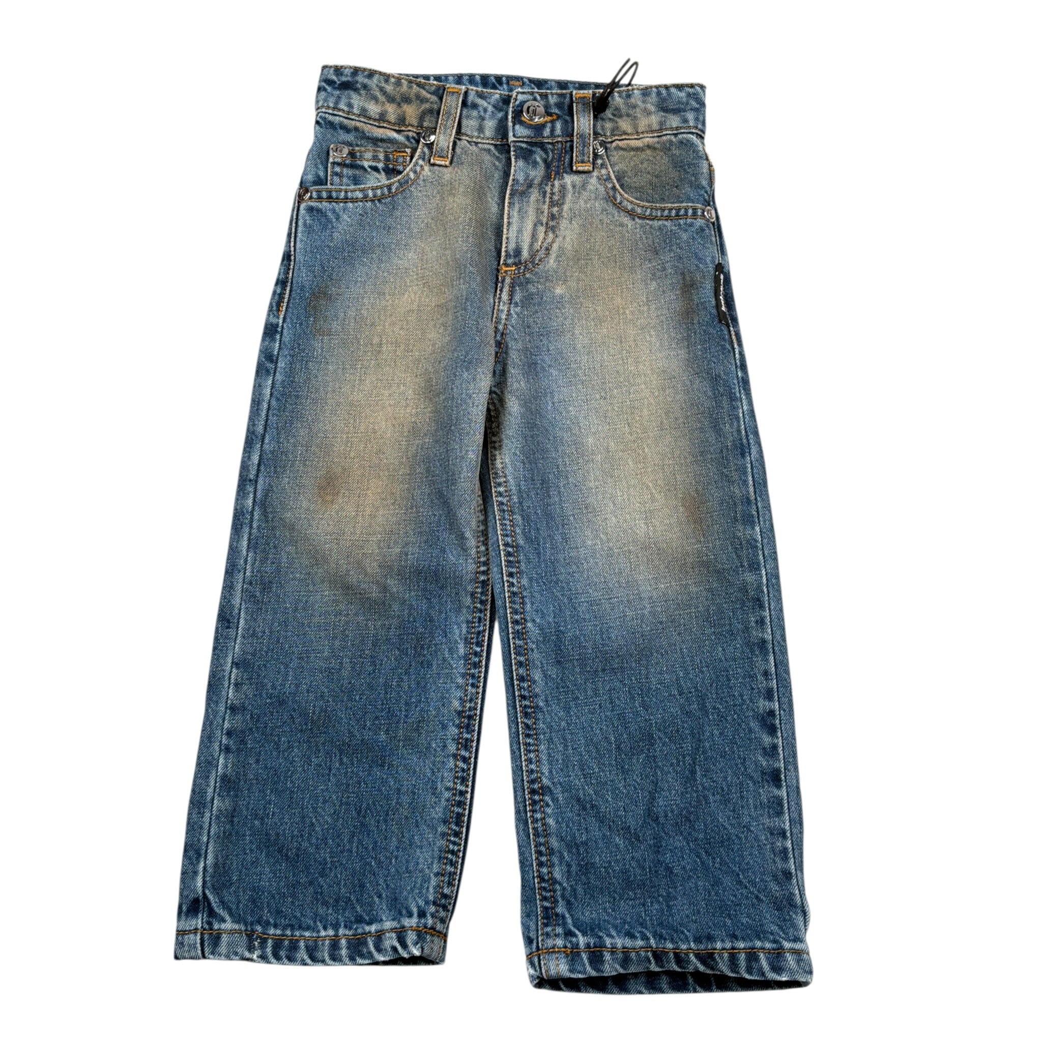 Just Cavalli Jeans tinta unita con Girovita Regolabile Blu per Neonato JIA26030JE BLU JUST CAVALLI 