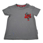 Just Cavalli T-Shirt Girocollo tinta unita con Stampa Grigio per Neonato JIA26045TS GRIGIO JUST CAVALLI 