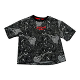 Just Cavalli T-Shirt tinta unita con Fantasia Nero per Neonato JIA26046TS NERO JUST CAVALLI 