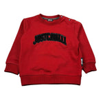 Just Cavalli Felpa Chiusa Girocollo tinta unita Rosso per Neonato JIA26051FE ROSSO JUST CAVALLI 
