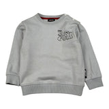 Just Cavalli Felpa tinta unita Girocollo con Stampa Grigio per Neonato JIA26055FE GRIGIO JUST CAVALLI 