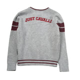 Just Cavalli Maglia tinta unita con Stampa Grigio per Neonato JIA26057MA GRIGIO JUST CAVALLI 