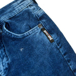 Just Cavalli Jeans tinta unita con Girovita Regolabile Blu per Neonato JIA26063JE BLU JUST CAVALLI 