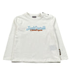 Just Cavalli Shirt Girocollo tinta unita con Logo Panna per Neonata JIA26100TS PANNA JUST CAVALLI 