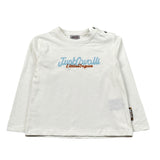 Just Cavalli Shirt Girocollo tinta unita con Logo Panna per Neonata JIA26100TS PANNA JUST CAVALLI 