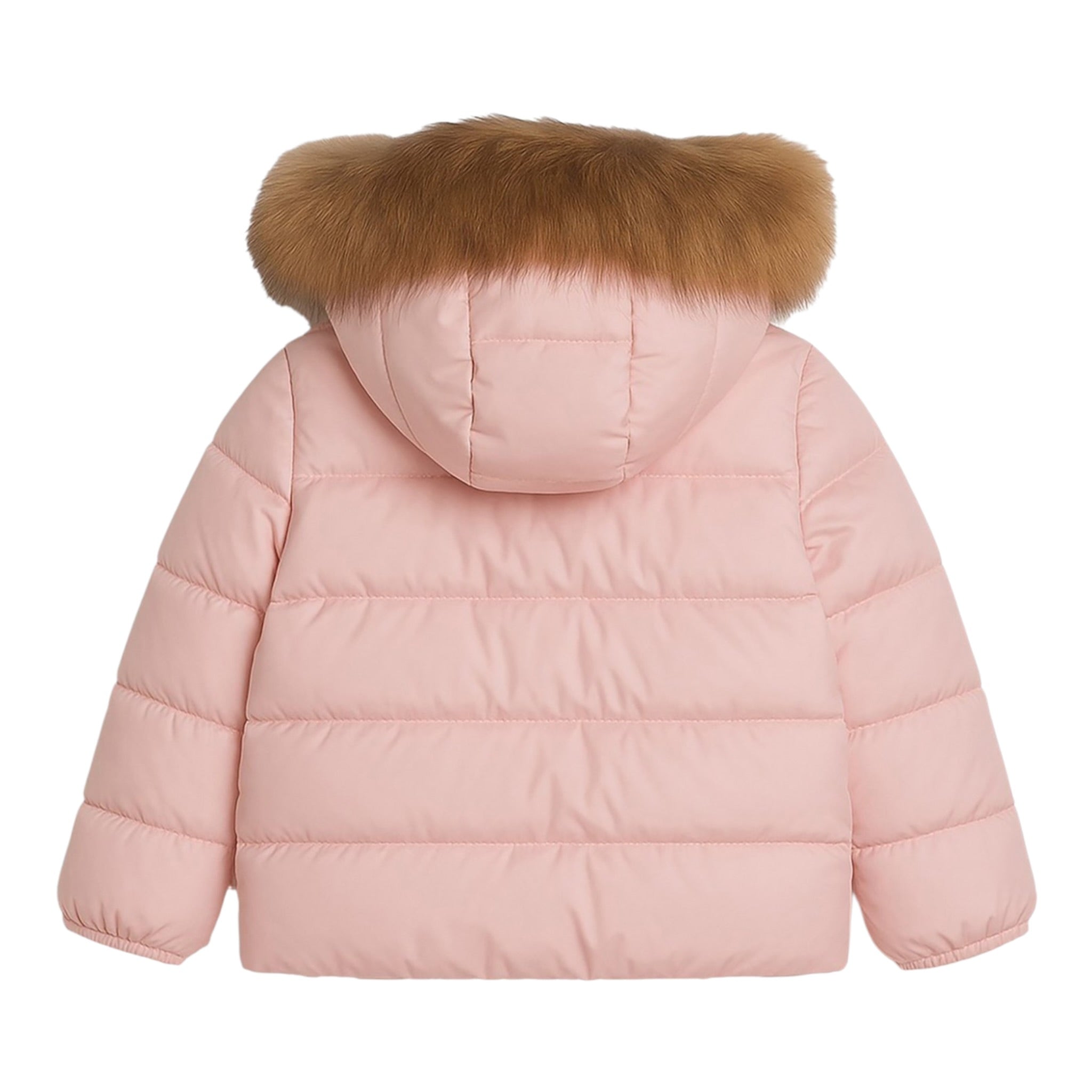 Blauer Giubbino tinta unita con Cappuccio Rosa per Neonata 22WBBXC024338 ROSA BLAUER 