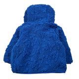 K-Way Felpa con Zip E Cappuccio tinta unita Cobalto per Neonato K21524WO COBALTO K-WAY 