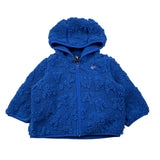 K-Way Felpa con Zip E Cappuccio tinta unita Cobalto per Neonato K21524WO COBALTO K-WAY 