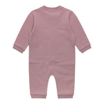 K-Way Tutina Manica Lunga tinta unita con Cappello Rosa per Neonata K3161W ROSA K-WAY 