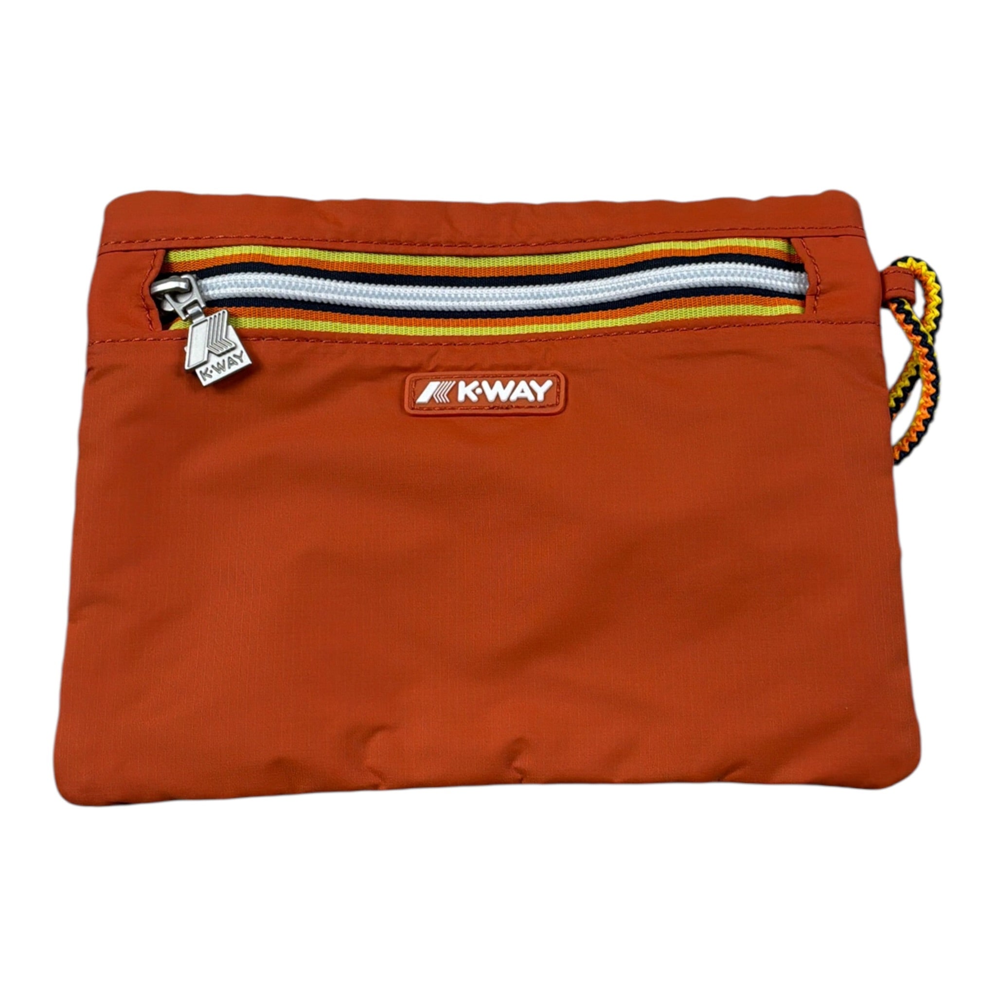 K-Way Borsello tinta unita con Logo Arancione per Bambino K4127SW ARANCIONE K-WAY 