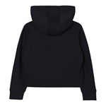 K-Way Felpa con Zip E Cappuccio tinta unita Nero per Bambina K41365WX NERO K-WAY 