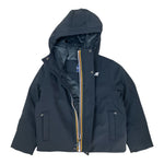 K-Way Giubbino tinta unita con Cappuccio Blu per Neonato K4137VW BLU K-WAY 