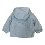 K-Way Giubbino tinta unita con Cappuccio Azzurro per Neonato K4137VWX AZZURRO K-WAY 