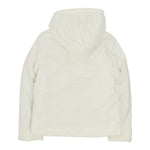 K-Way Giubbino tinta unita Foderato con Zip E Cappuccio Panna per Bambina K4137WWXX PANNA K-WAY 