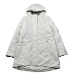 K-Way Giubbino tinta unita con Cappuccio Panna per Bambina K41383W PANNA K-WAY 