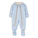 K-Way Eskimo tinta unita con Cappuccio Azzurro per Neonato K51218W AZZURRO K-WAY 