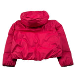 K-Way Giubbino tinta unita con Cappuccio Fuxia per Bambina K51322W FUXIA K-WAY 