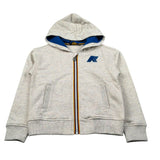 K-Way Felpa con Zip E Cappuccio tinta unita Beige per Bambino K51323W BEIGE K-WAY 