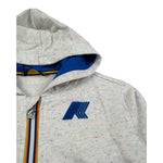 K-Way Felpa con Zip E Cappuccio tinta unita Beige per Bambino K51323W BEIGE K-WAY 