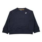 K-Way Felpa Chiusa Girocollo tinta unita Blu per Bambino K51348W BLLU K-WAY 