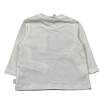 K-Way Shirt Girocollo tinta unita con Stampa Bianco per Neonato K5146IW BIANCO K-WAY 
