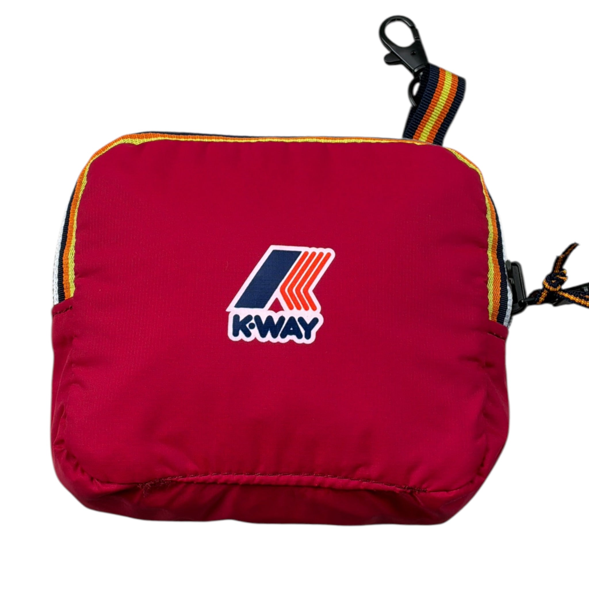 K-Way Borsa tinta unita con Logo Fuxia per Bambina K51478W FUXIA K-WAY 