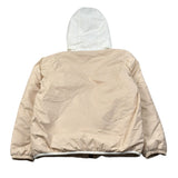 K-Way Giubbino Bicolore con Cappuccio Beige per Bambino K6115FW BEIGE K-WAY 