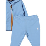 K-Way Completo 2 Pezzi Felpa-Pantaloni Azzurro per Neonato K6123VWXX AZZURRO K-WAY 