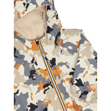 K-Way Giubbino tinta unita con Fantasia Militare Bianco per Neonato K6128PW BIANCO K-WAY 
