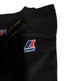 K-Way T-Shirt Girocollo tinta unita con Logo Nero per Bambino K7133YWOX NERO K-WAY 