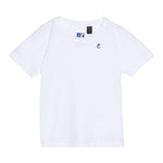 K-Way T-Shirt Girocollo tinta unita con Logo Bianco per Bambino K7133YWOXX BIANCO K-WAY 