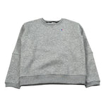 K-Way Felpa tinta unita Girocollo con Logo Grigio per Bambino K7141TWX GRIGIO K-WAY 