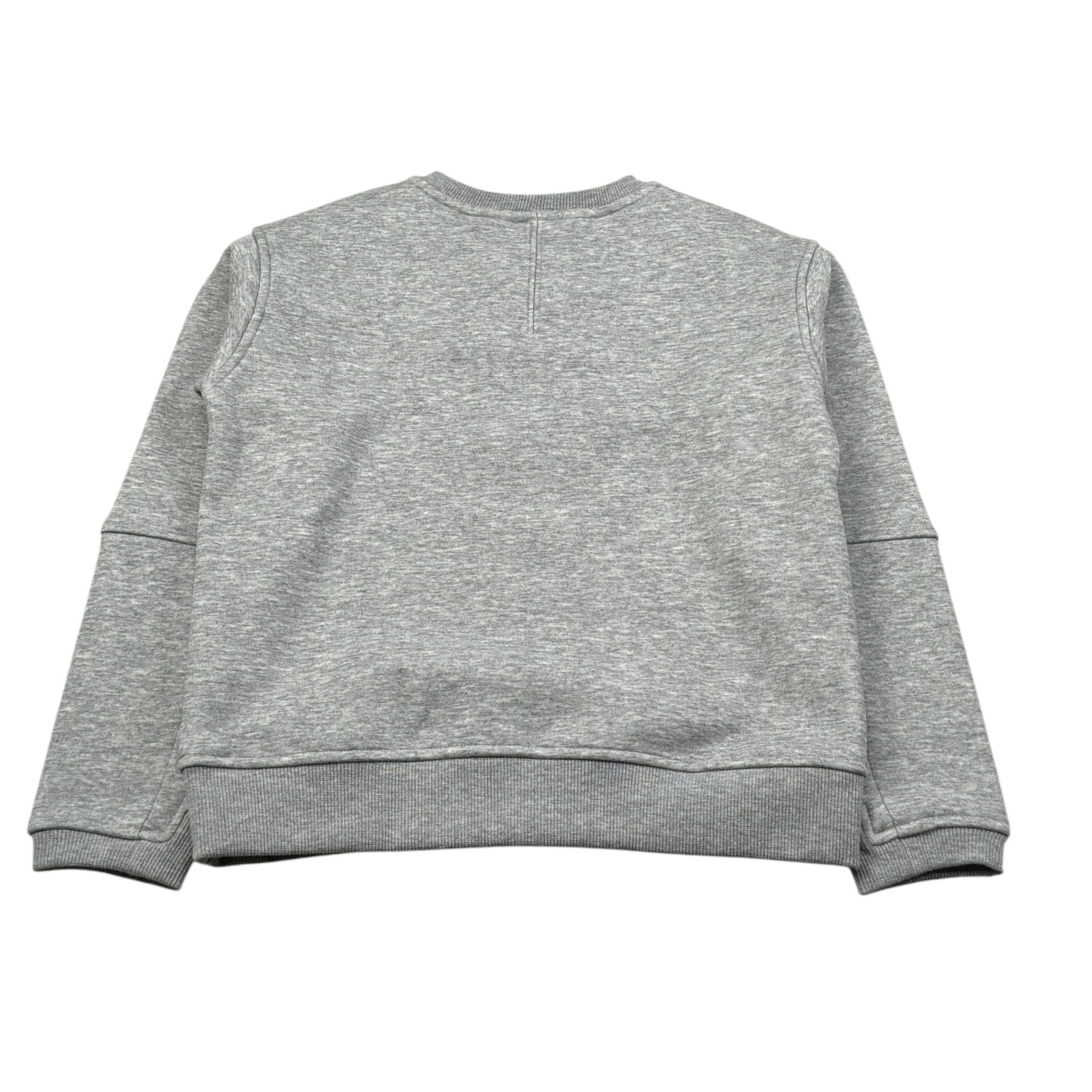 K-Way Felpa tinta unita Girocollo con Logo Grigio per Bambino K7141TWX GRIGIO K-WAY 