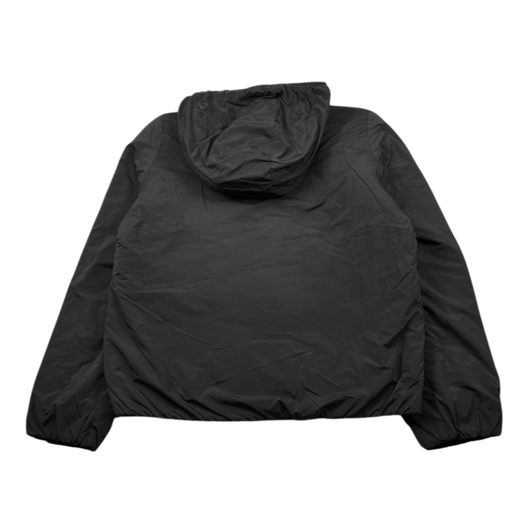 K-Way Giubbino tinta unita con Zip E Cappuccio Nero per Bambino K7142QW NERO K-WAY 