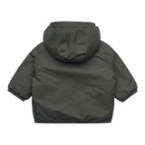 K-Way Giubbino tinta unita con Zip E Cappuccio Verde per Neonato K7142RWXXX VERDE K-WAY 