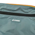 K-Way Borsello tinta unita con Logo Verde per Bambino K8125RW VERDE K-WAY 