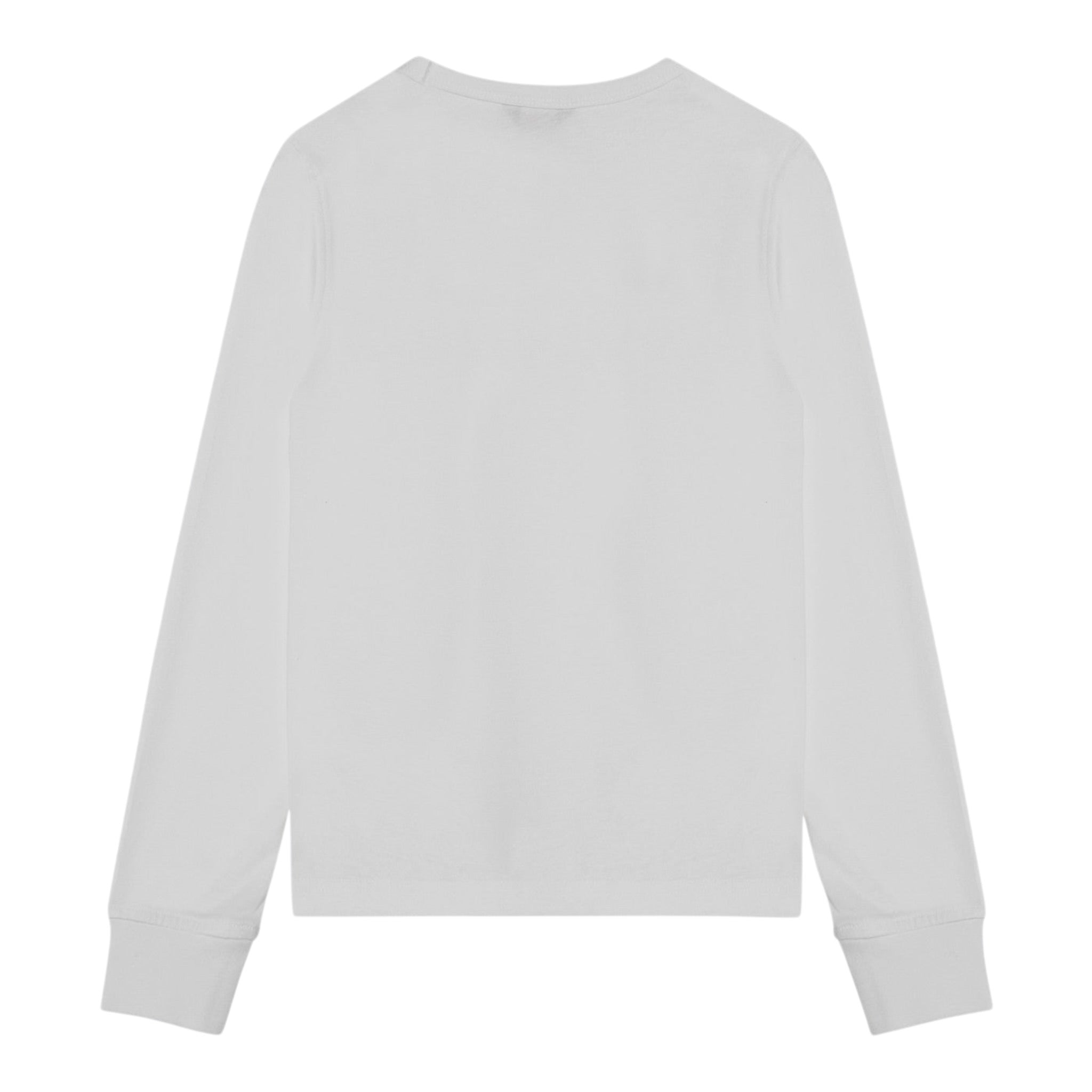K-Way Shirt Girocollo tinta unita con Logo Bianco per Bambino K8138CW BIANCO K-WAY 