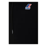 K-Way Felpa Chiusa con Cappuccio tinta unita Nero per Bambino KL7141UW NERO K-WAY 