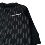 Karl Lagerfeld Completo Pezzi Felpa-Pantalone tinta unita Nero per Neonato Z30296 NERO KARL LAGERFELD 