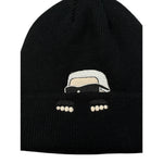 Karl Lagerfeld Cappello tinta unita con Logo Nero per Bambina Z31004 NERO KARL LAGERFELD 