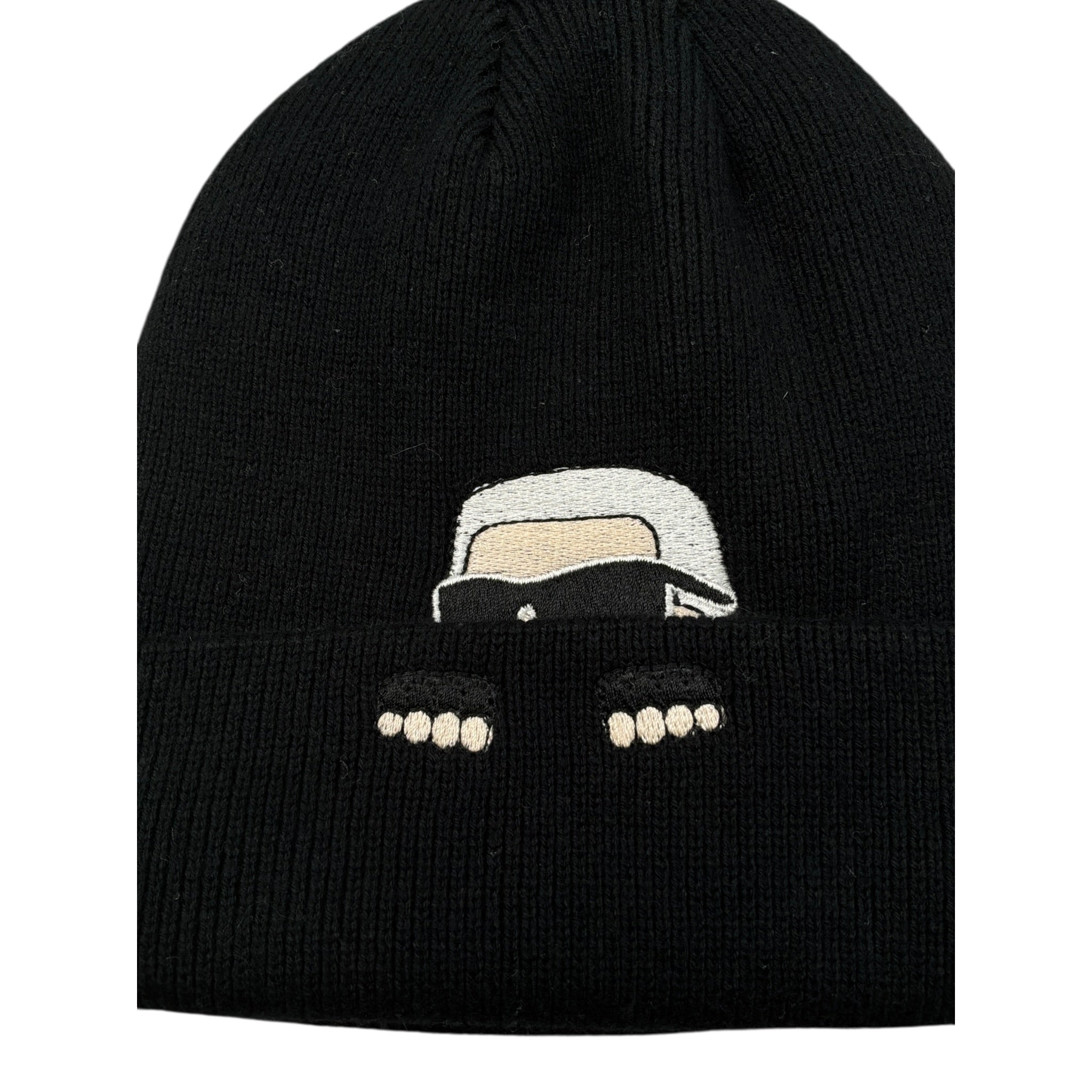 Karl Lagerfeld Cappello tinta unita con Logo Nero per Bambina Z31004 NERO KARL LAGERFELD 