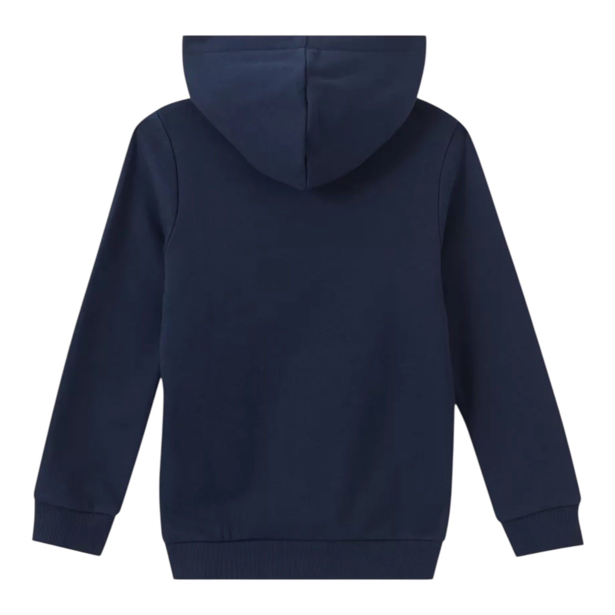 Kenzo Felpa Chiusa con Cappuccio tinta unita con Ricami Blu per Bambino K60767 BLU KENZO 