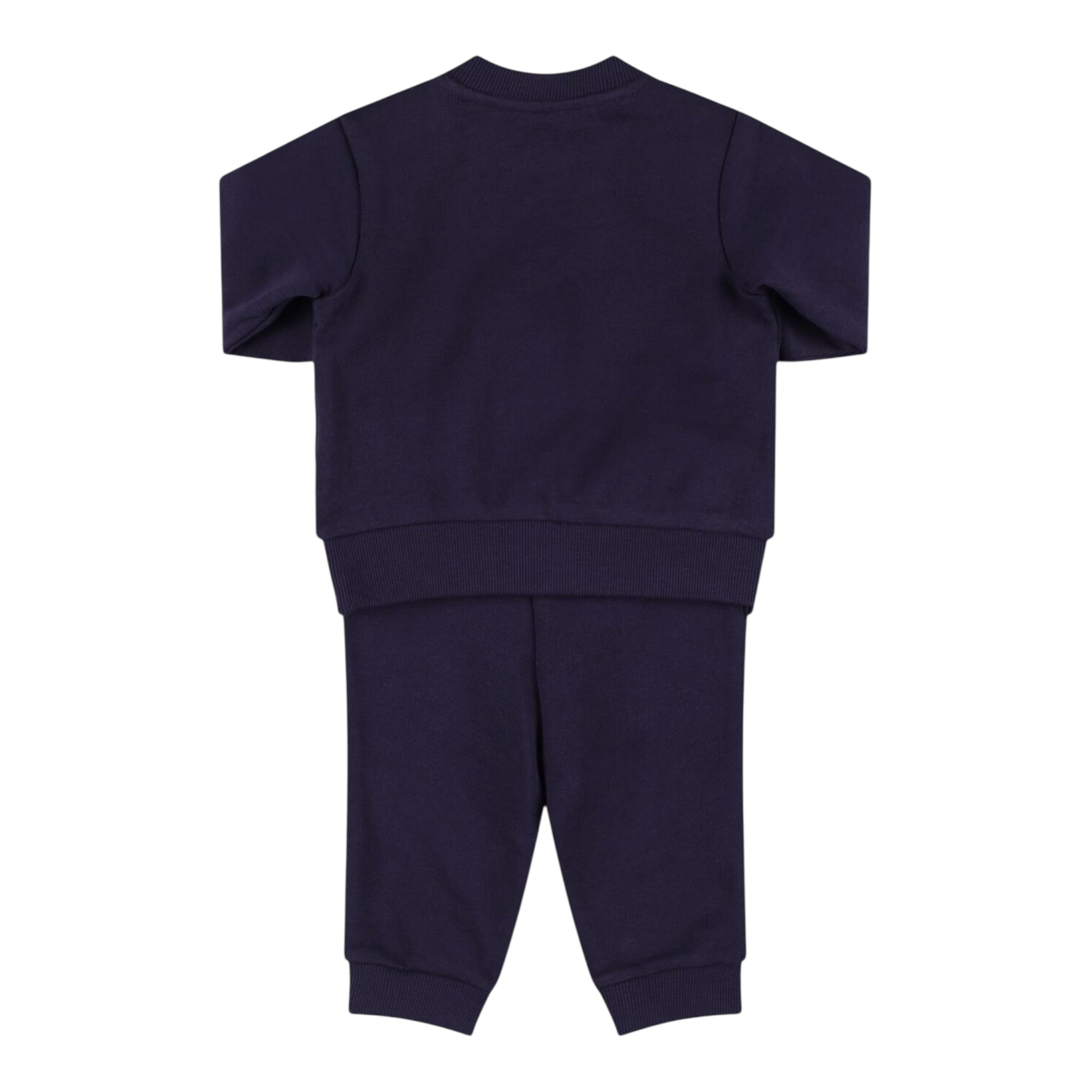 Kenzo Completo 2 Pezzi Felpa-Pantalone tinta unita Blu per Neonato K60935N BLU KENZO 