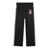 Kenzo Pantalone Modello Tuta tinta unita con Profili In Contrasto Nero per Bambino K61477 NERO KENZO 