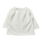 L'Orsobruno Shirt tinta unita con Stampa Bianco per Neonato ORSETTIN BIANCO L'ORSOBRUNO 