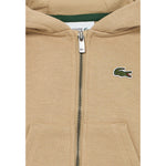 Lacoste Completo 3 Pezzi Felpa-Pantalone-Body Bicolore Beige per Neonato 647192O BEIGE LACOSTE 